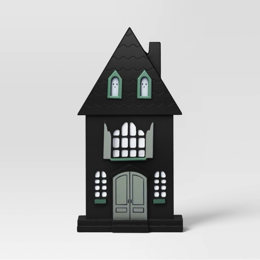 NWT - Halloween Mantel Wood House Black - Hyde & EEK! - Picture 4 of 4